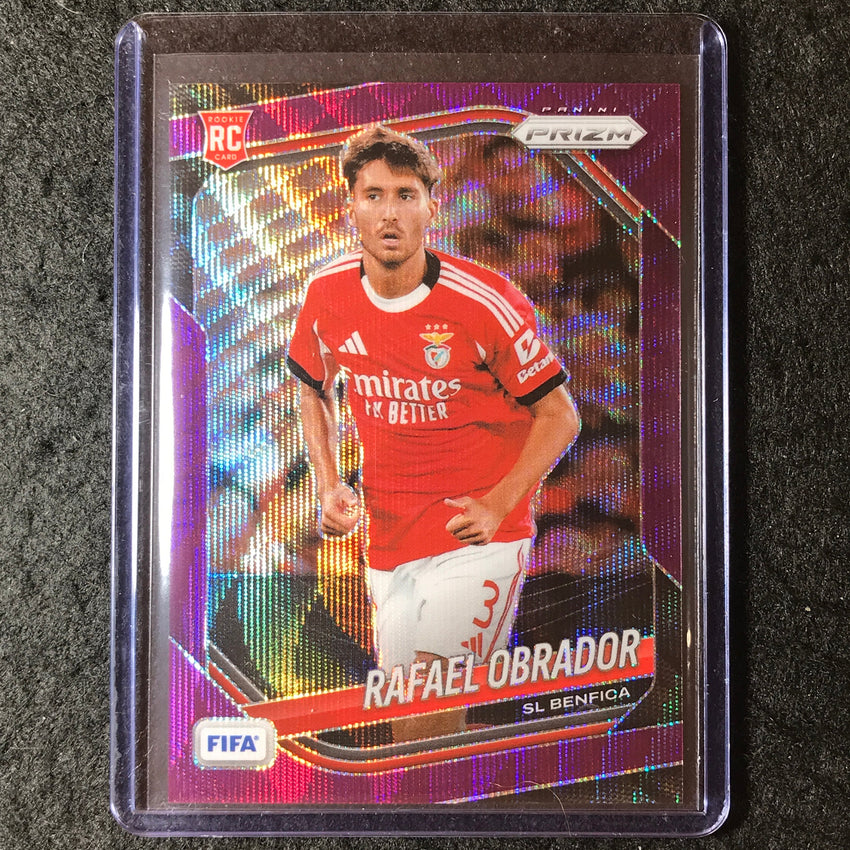 2025-26 Prizm FIFA RAFAEL ORBADOR Rookie Purple Wave 4/49 #230