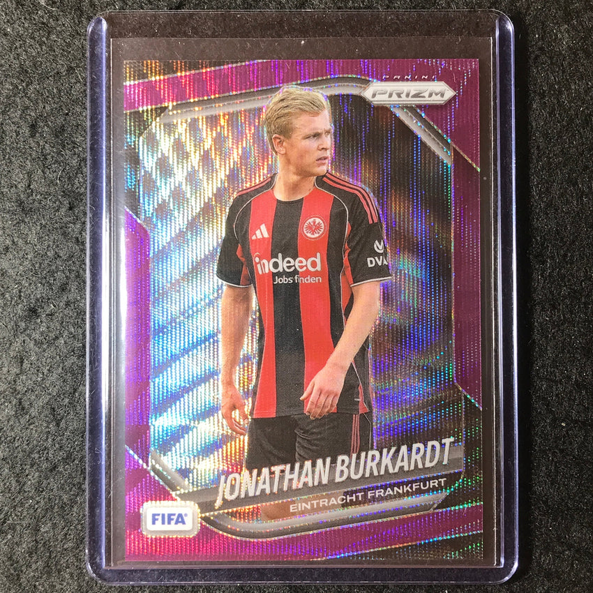2025-26 Prizm FIFA JONATHAN BURKARDT Purple Wave 10/49 #294