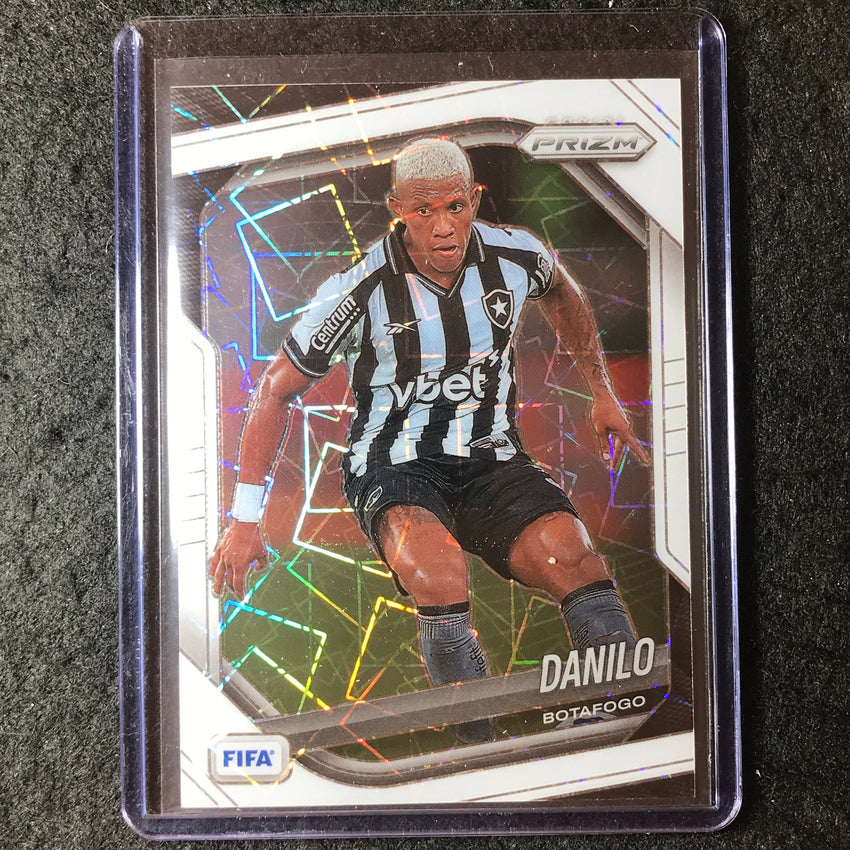 2025-26 Prizm FIFA DANILO White Lazer 6/25 #70