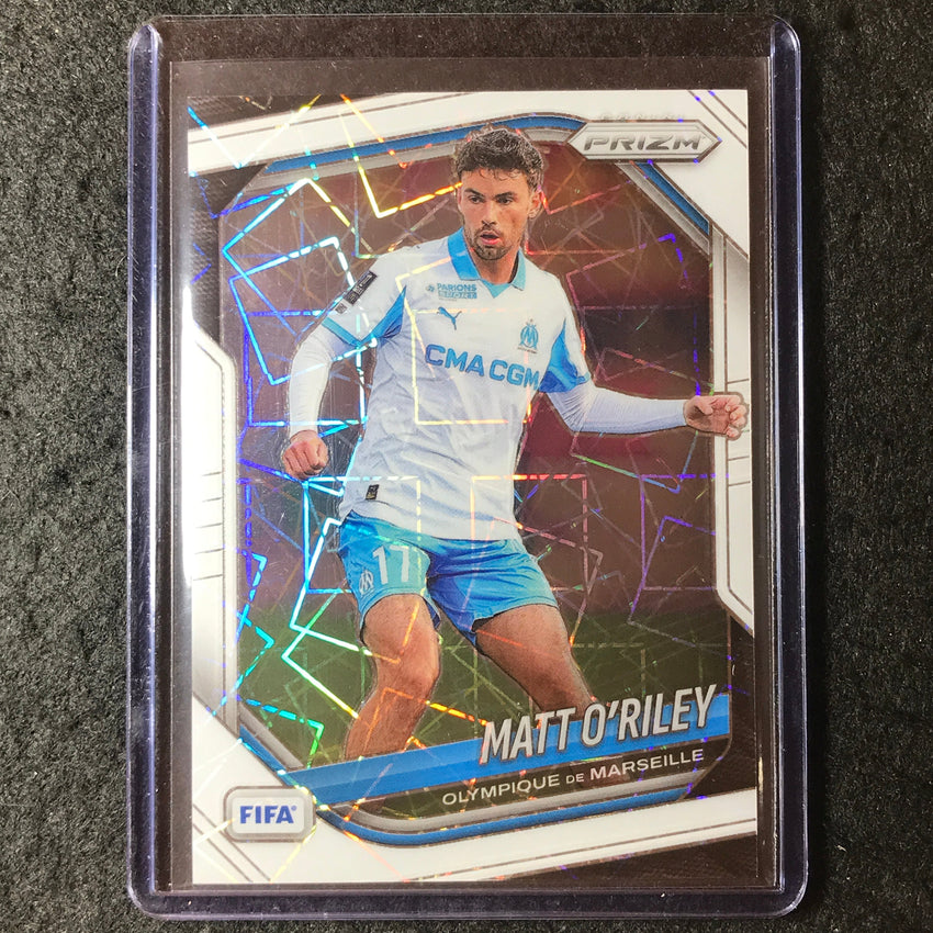 2025-26 Prizm FIFA MATT O'RILEY White Lazer 9/25 #115