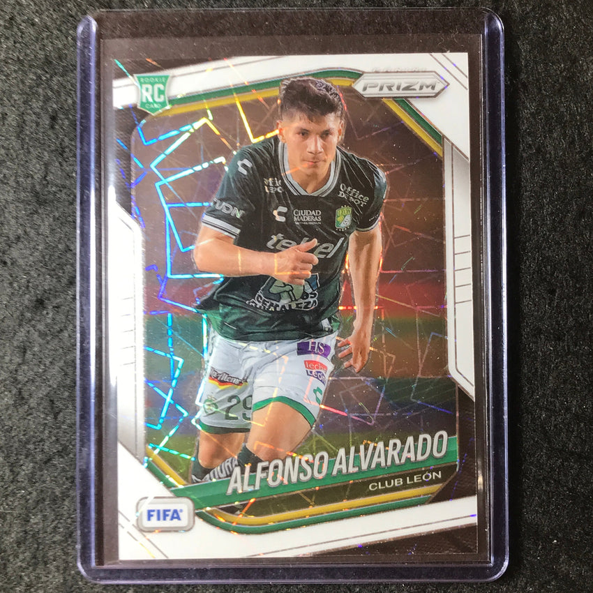 2025-26 Prizm FIFA ALFONSO ALVARADO Rookie White Lazer 24/25 #208