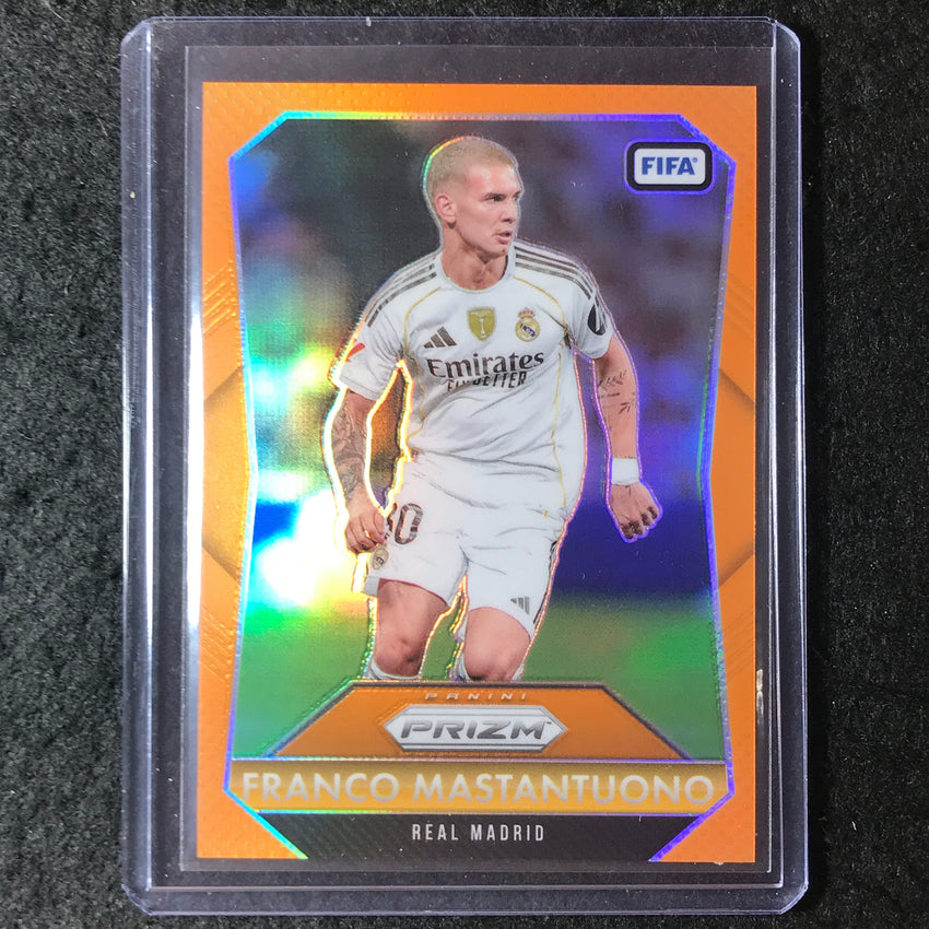 2025-26 Prizm FIFA FRANCO MASTANTUONO 2015 Prizm Flashback Orange 5/25