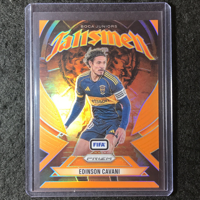 2025-26 Prizm FIFA EDINSON CAVANI Talismen Orange 8/25
