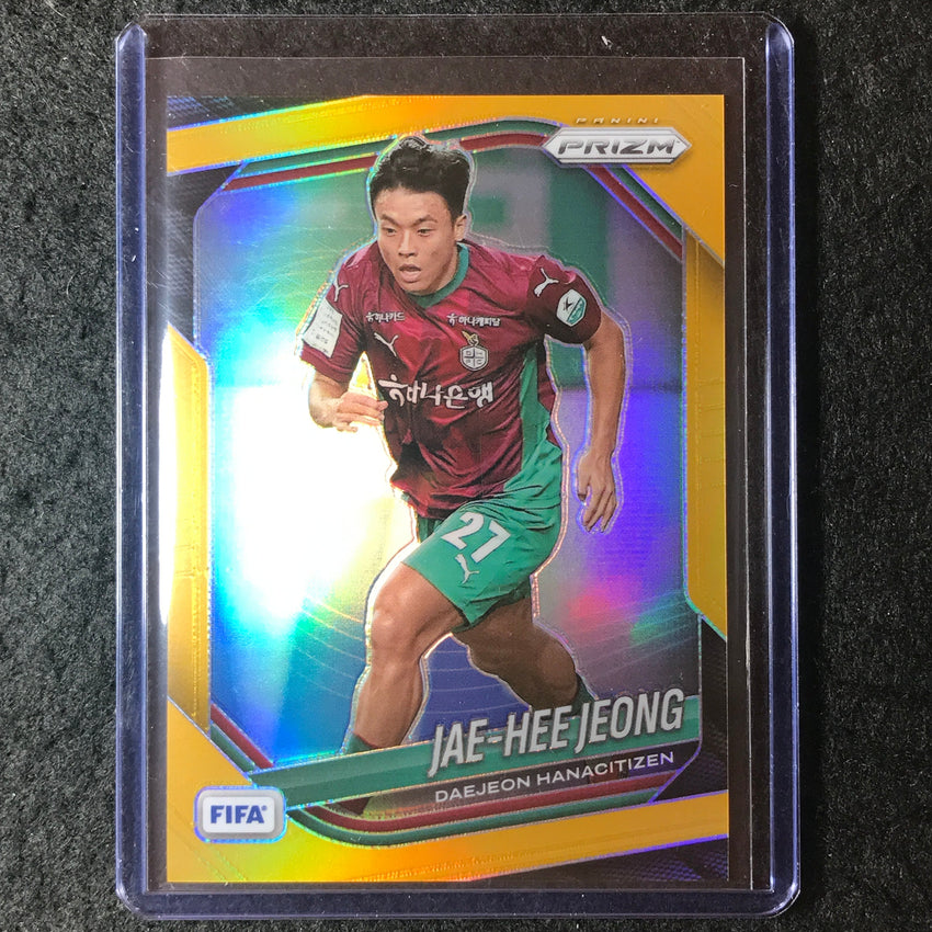 2025-26 Prizm FIFA JAE-HEE JEONG Gold Prizm 8/10