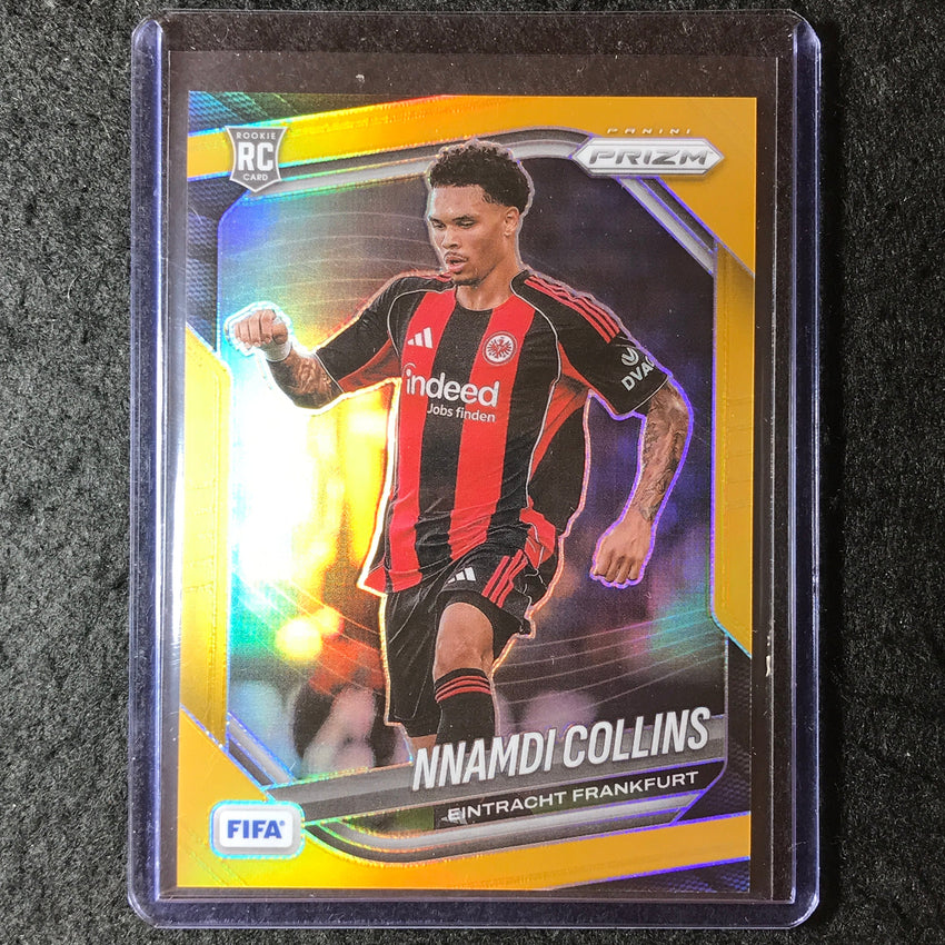 2025-26 Prizm FIFA NNAMDI COLLINS Rookie Gold Prizm 7/10