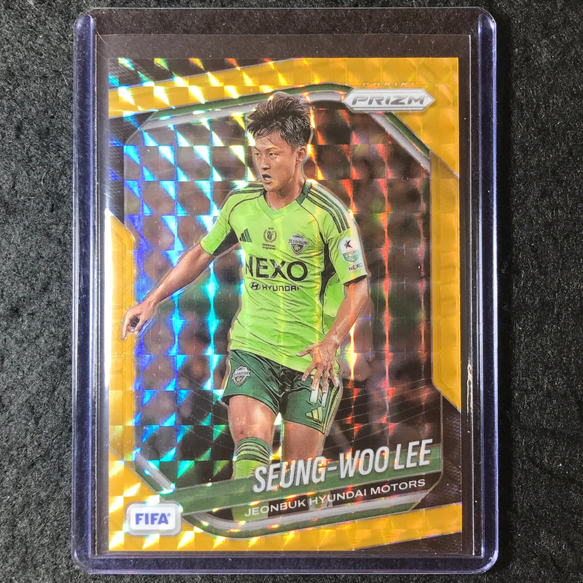 2025-26 Prizm FIFA SEUNG-WOO LEE Gold Mosaic 4/10