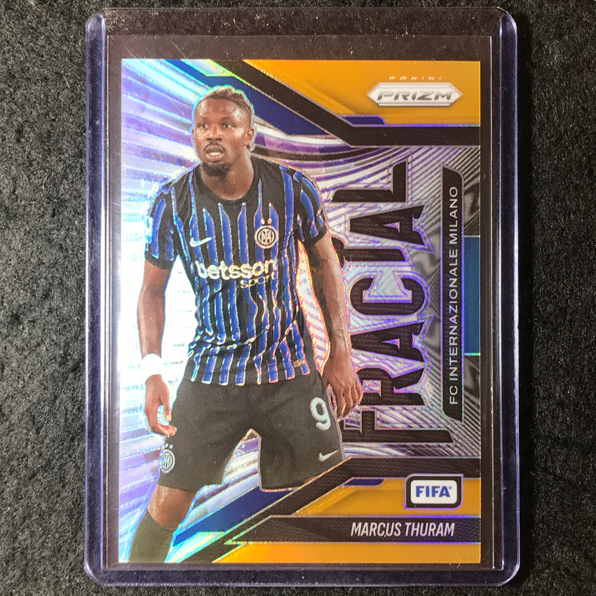 2025-26 Prizm FIFA MARCUS THURAM Fractal Gold Prizm 1/10