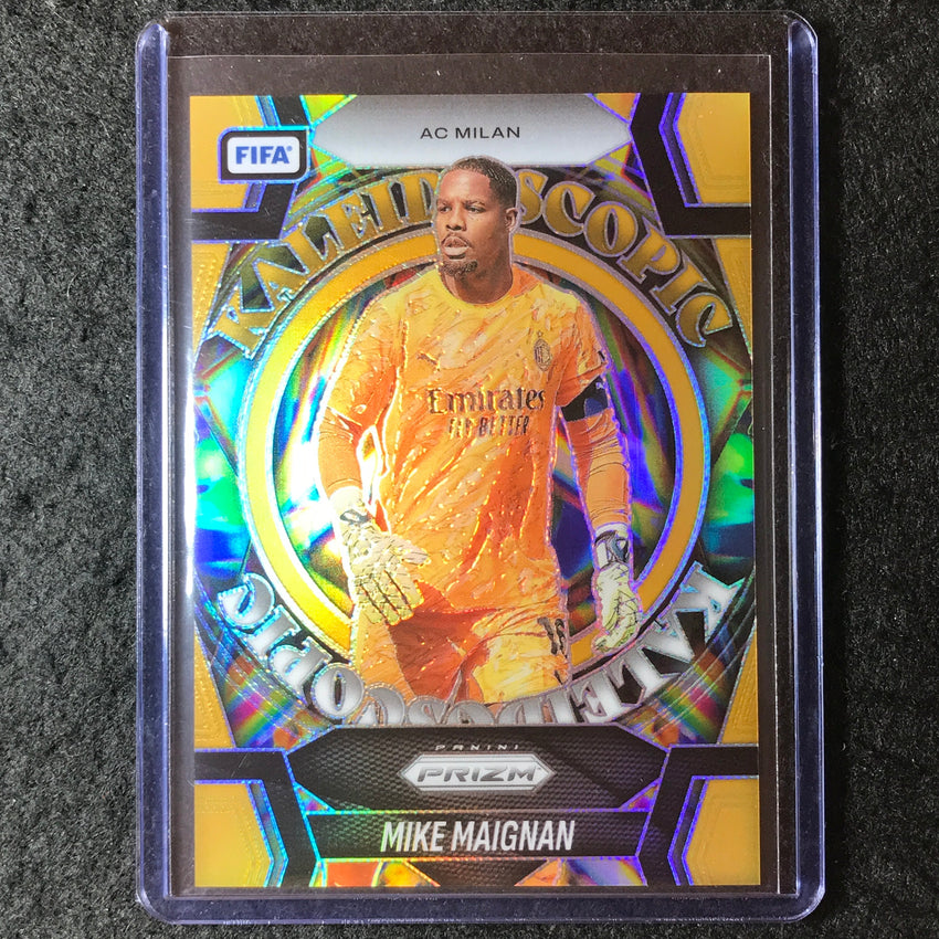 2025-26 Prizm FIFA MIKE MAIGNAN Kaleidoscopic Gold Prizm 4/10