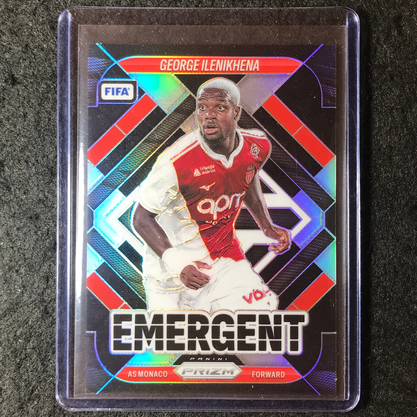 2025-26 Prizm FIFA GEORGE INLENIKHENA Emergent Black Prizm 1/1