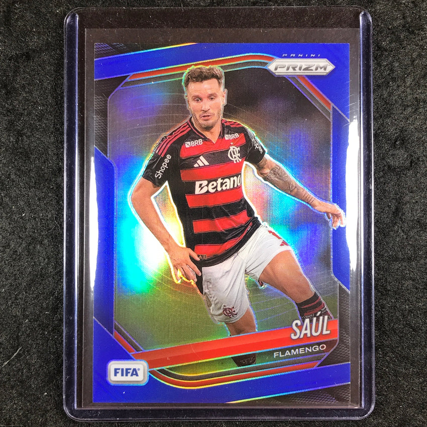 2025-26 Prizm FIFA SAUL Blue Prizm /199 #50