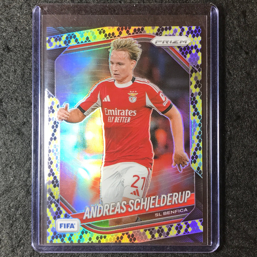 2025-26 Prizm FIFA ANDREAS SCHJELDERUP Snakeskin Prizm SSP #229