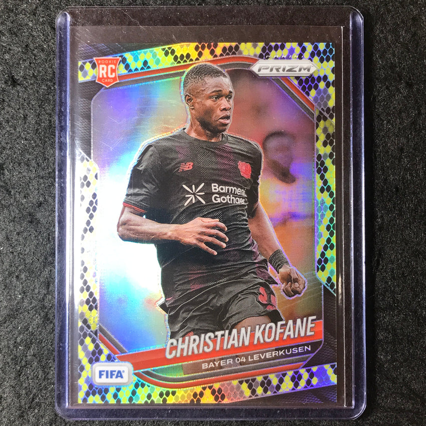 2025-26 Prizm FIFA CHRISTIAN KOFANE Rookie Snakeskin Prizm SSP #239