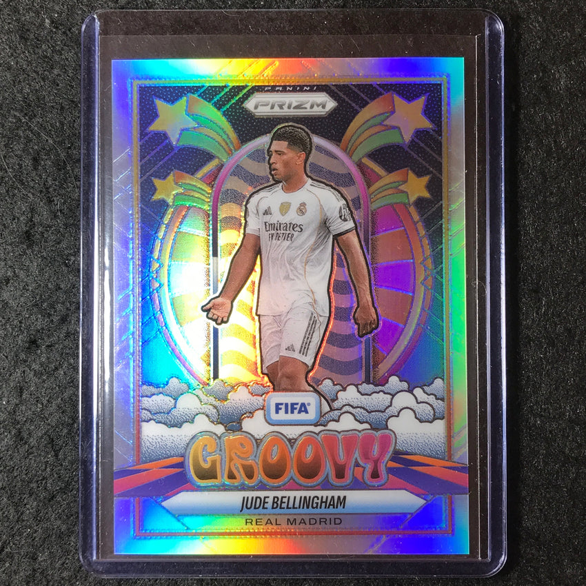 2025-26 Prizm FIFA JUDE BELLINGHAM Groovy Silver Prizm SSP #1