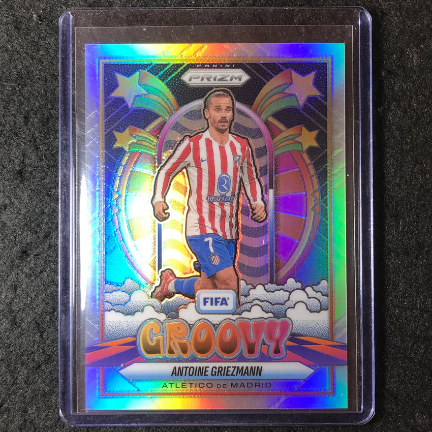 2025-26 Prizm FIFA ANTOINE GRIEZMANN Groovy Silver Prizm SSP #11