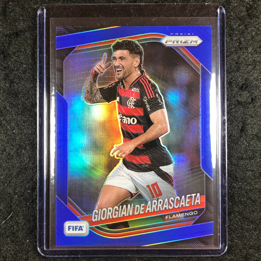 2025-26 Prizm FIFA GIORGIAN DE ARRASCAETA Blue Prizm /199 #55