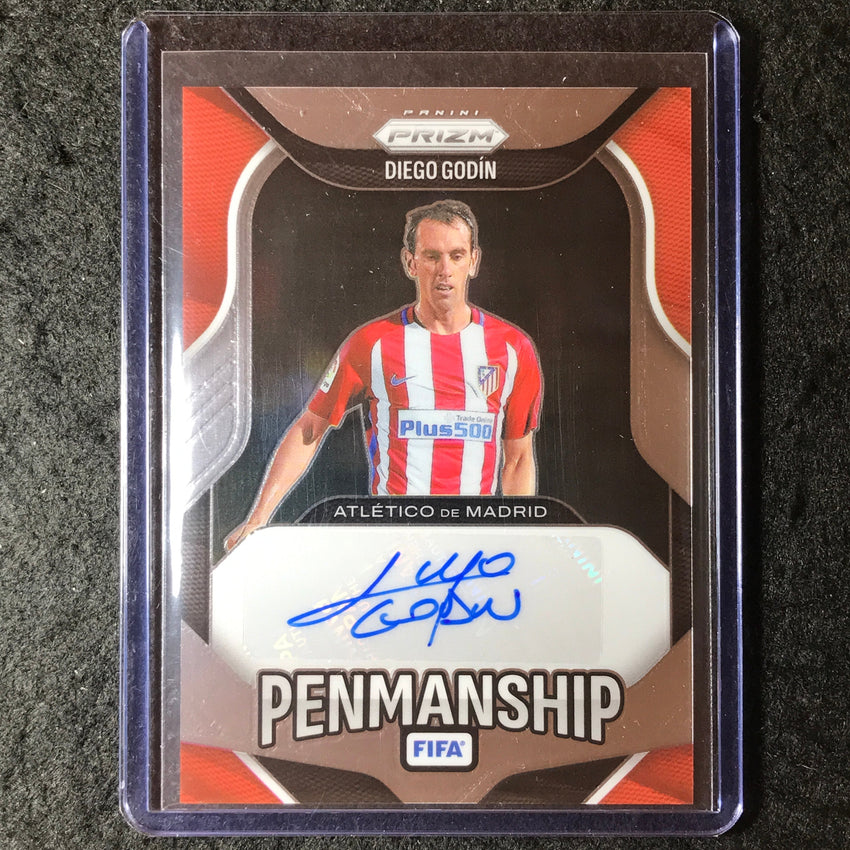 2025-26 Prizm FIFA DIEGO GODIN Penmanship Auto Base #DG