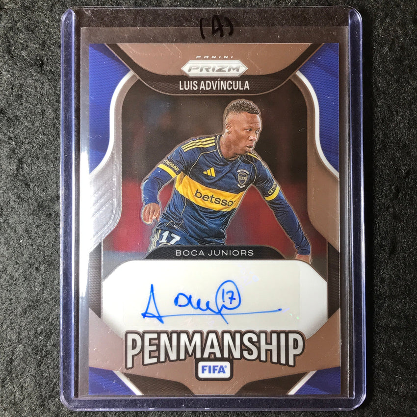 2025-26 Prizm FIFA LUIS ADVINCULA Penmanship Auto Base #LA (A)