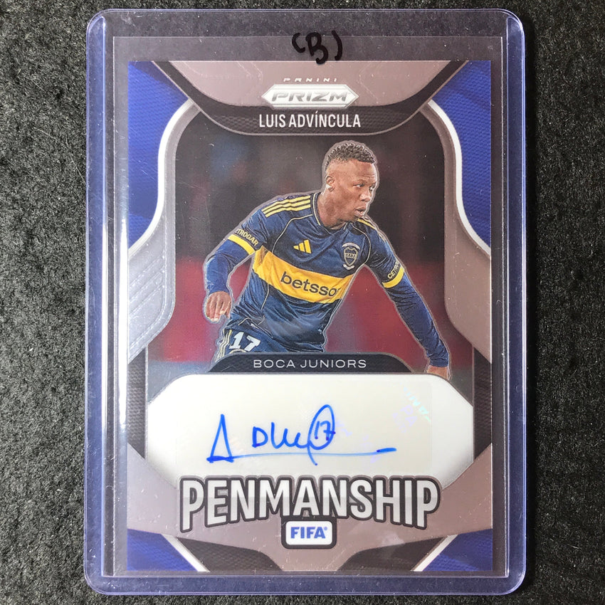 2025-26 Prizm FIFA LUIS ADVINCULA Penmanship Auto Base #LA (B)