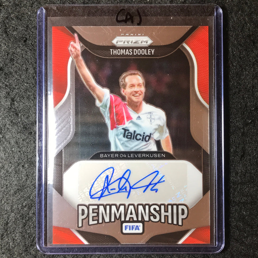 2025-26 Prizm FIFA THOMAS DOOLEY Penmanship Auto Base #TD (A)