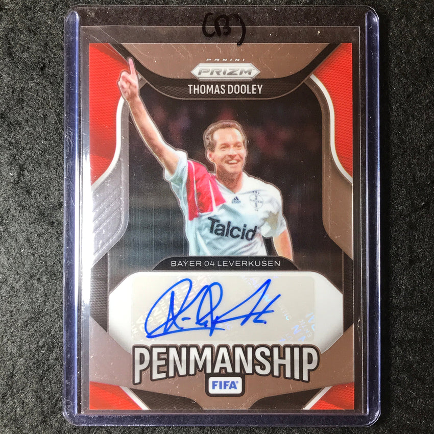 2025-26 Prizm FIFA THOMAS DOOLEY Penmanship Auto Base #TD (B)
