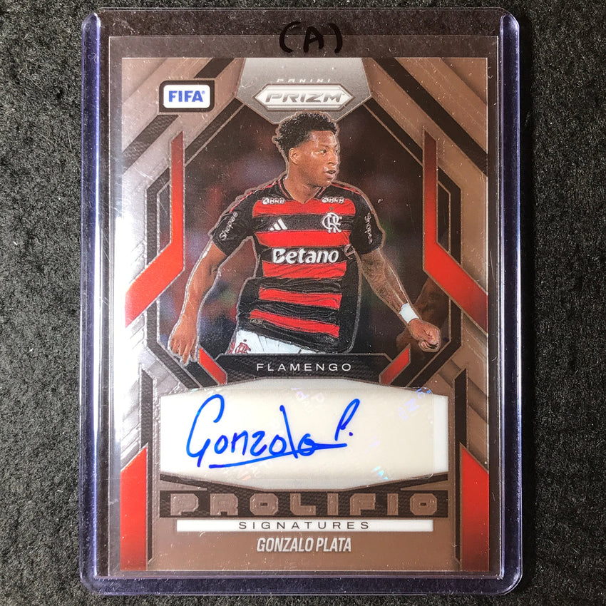 2025-26 Prizm FIFA GONZALO PLATA Prolific Signatures Auto Base #GP (A)