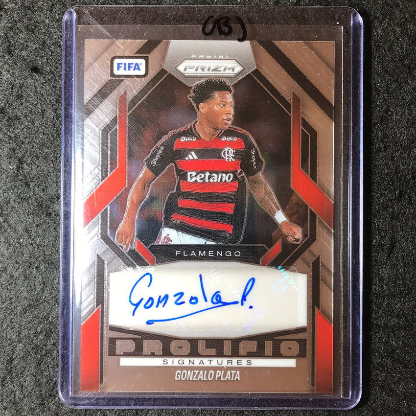 2025-26 Prizm FIFA GONZALO PLATA Prolific Signatures Auto Base #GP (B)