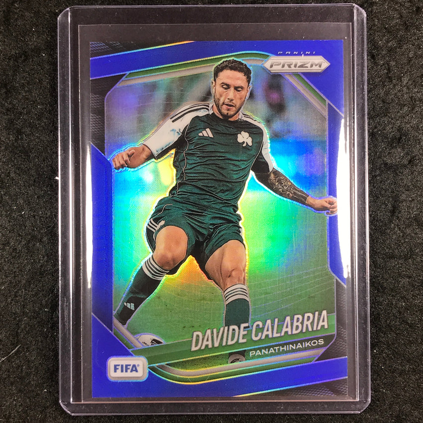 2025-26 Prizm FIFA DAVIDE CALABRIA Blue Prizm /199 #63