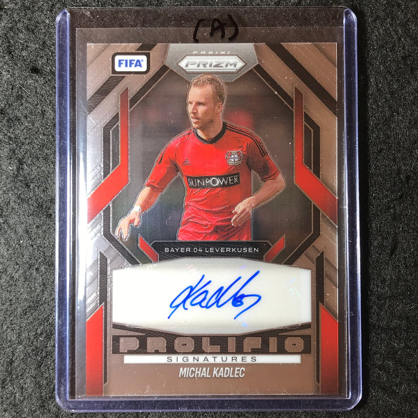 2025-26 Prizm FIFA MICHAL KADLEC Prolific Signatures Auto Base #MK (A)
