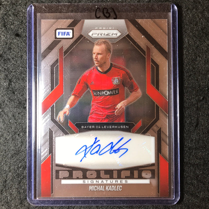 2025-26 Prizm FIFA MICHAL KADLEC Prolific Signatures Auto Base #MK (B)