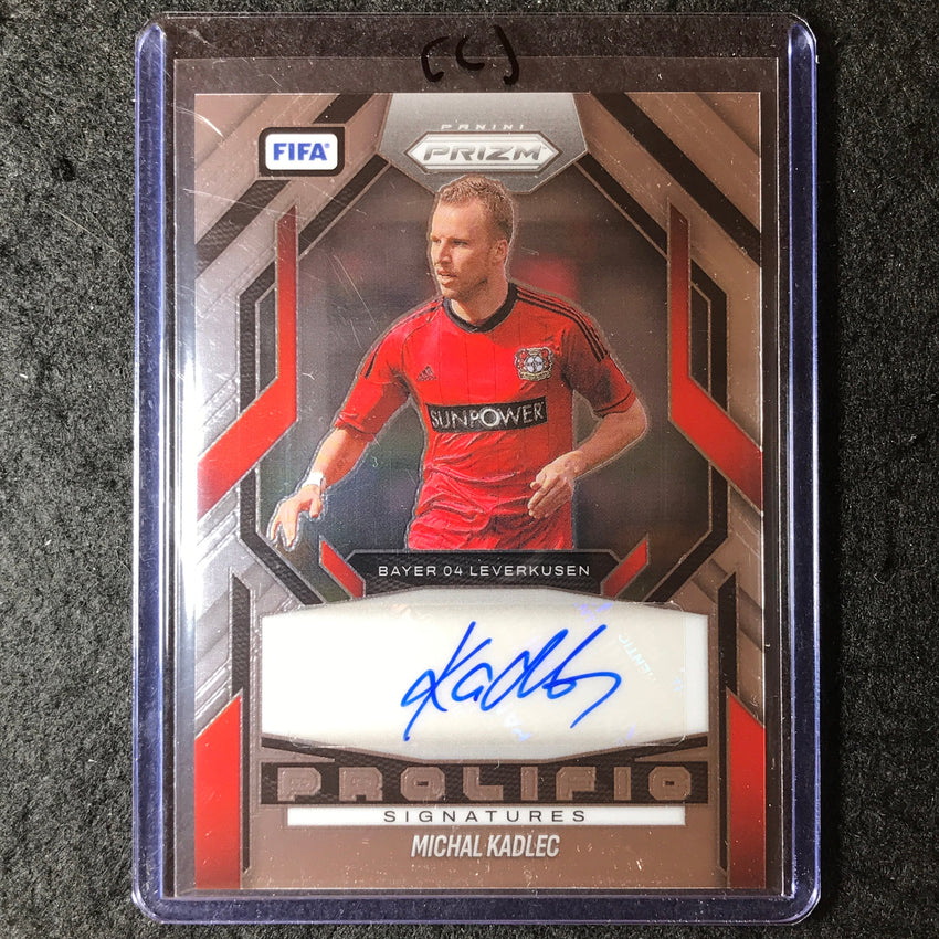 2025-26 Prizm FIFA MICHAL KADLEC Prolific Signatures Auto Base #MK (C)
