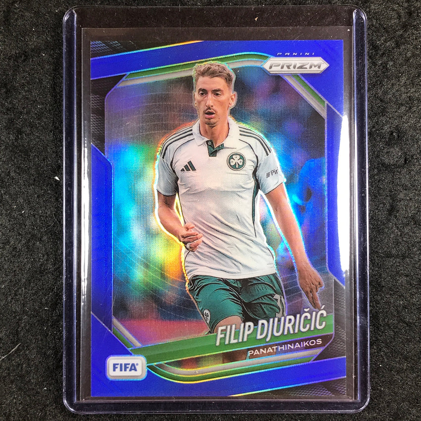 2025-26 Prizm FIFA FILIP DJURICIC Blue Prizm /199 #64