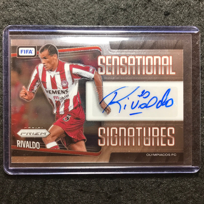 2025-26 Prizm FIFA RIVALDO Sensational Signatures Auto Base #RI