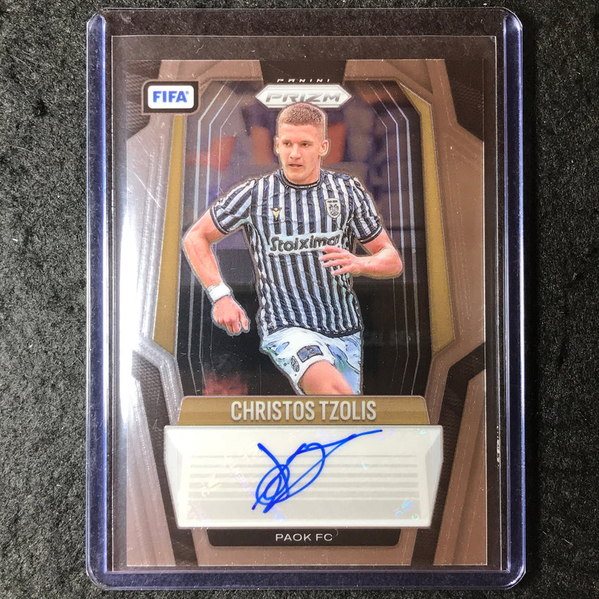 2025-26 Prizm FIFA CHRISTOS TZOLIS Signatures Auto Base #CTZ