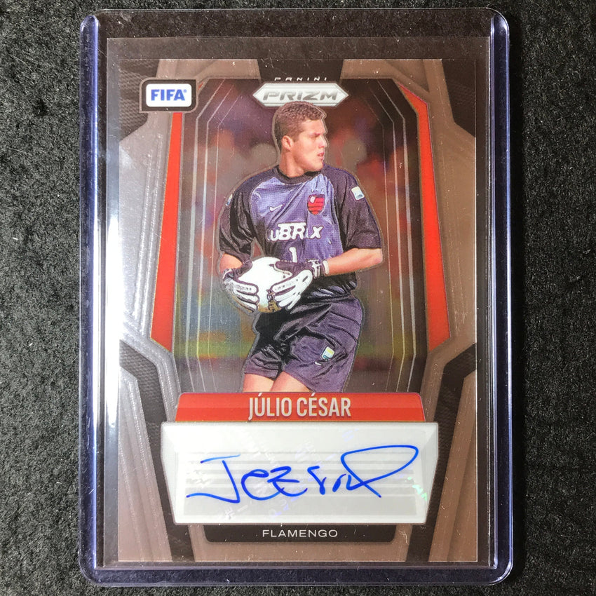 2025-26 Prizm FIFA JULIO CESAR Signatures Auto Base #JC