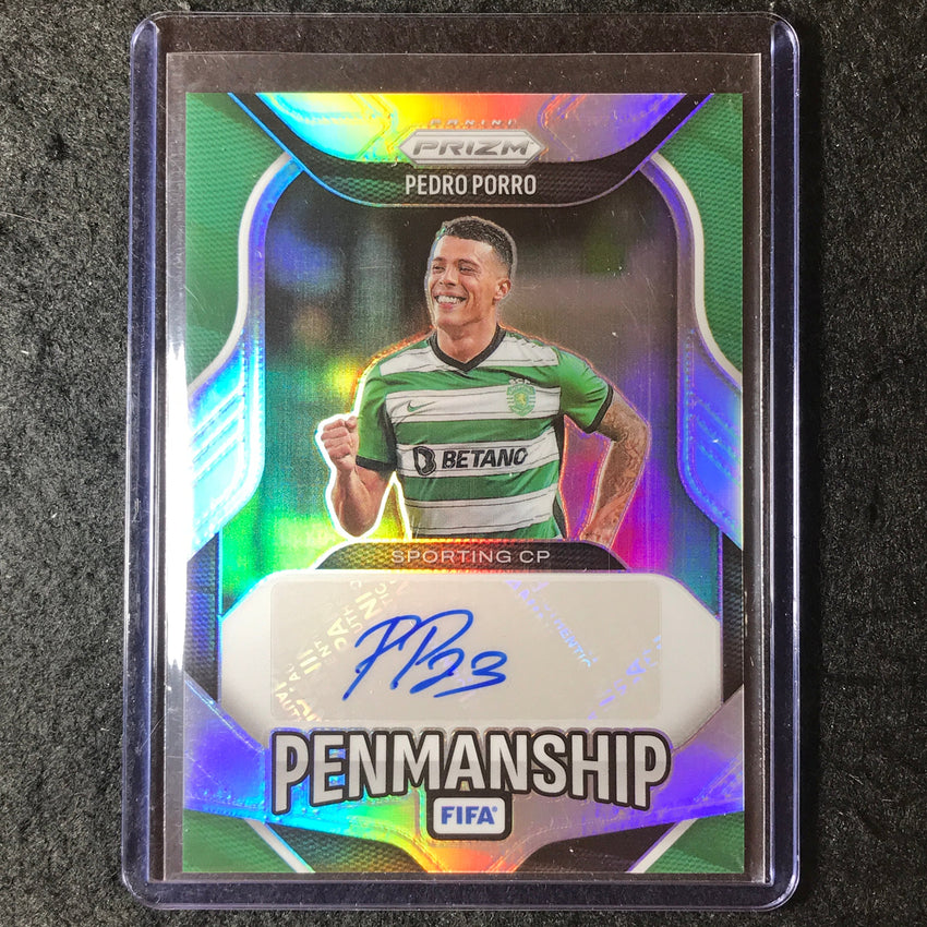 2025-26 Prizm FIFA PEDRO PORRO Penmanship Auto Silver Prizm 23/199