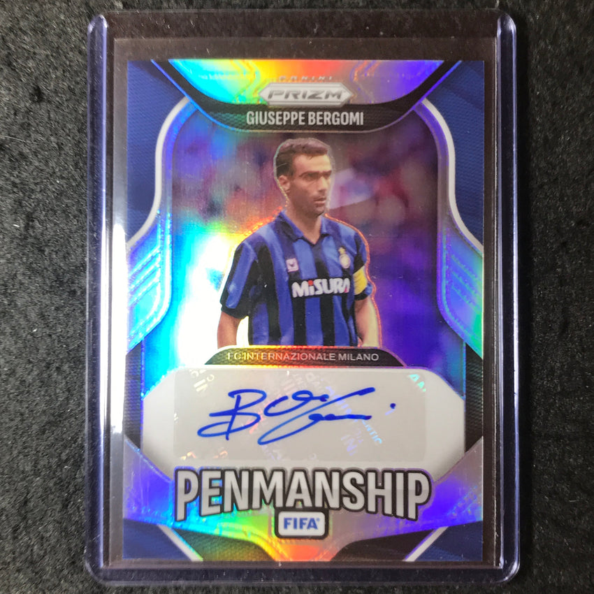 2025-26 Prizm FIFA GIUSEPPE BERGOMI Penmanship Auto Silver Prizm 45/49