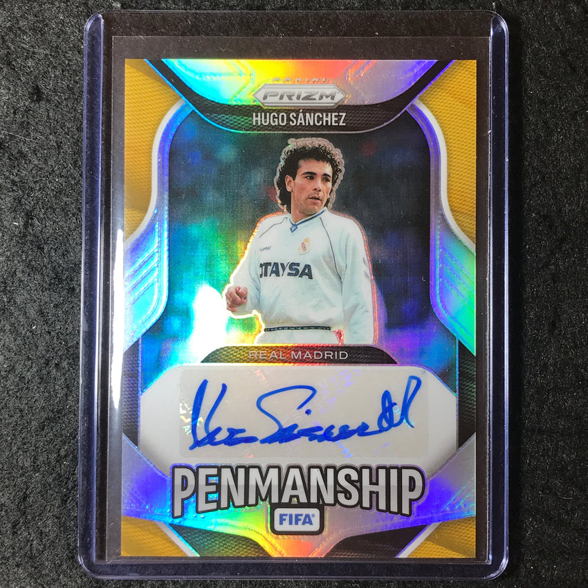 2025-26 Prizm FIFA HUGO SANCHEZ Penmanship Auto Silver Prizm 24/49