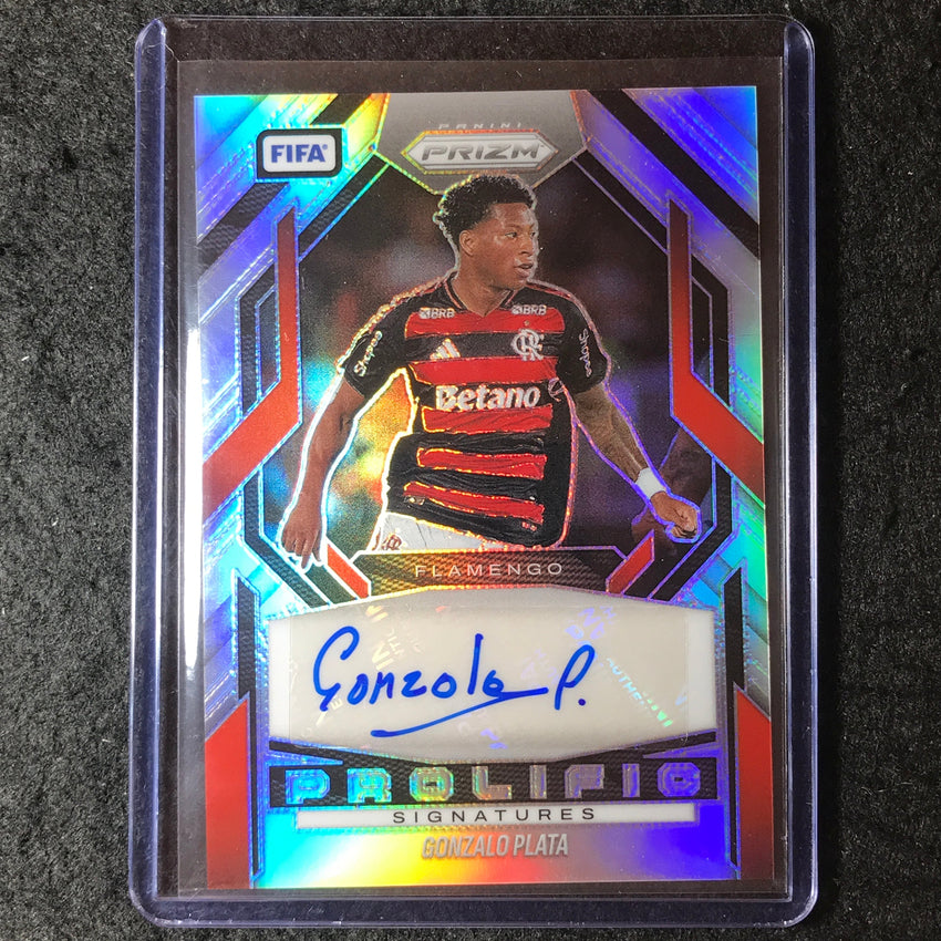 2025-26 Prizm FIFA GONZALO PLATA Prolific Signatures Auto Silver Prizm 29/199