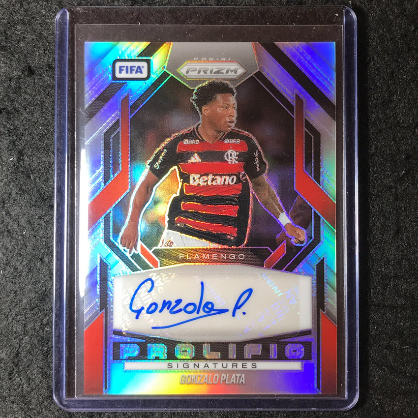 2025-26 Prizm FIFA GONZALO PLATA Prolific Signatures Auto Silver Prizm 32/199