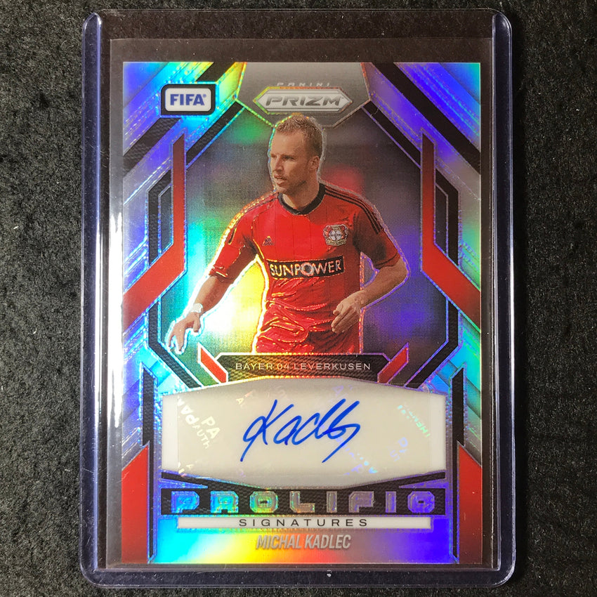 2025-26 Prizm FIFA MICHAL KADLEC Prolific Signatures Auto Silver Prizm 101/199