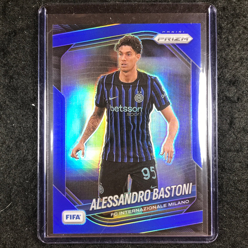 2025-26 Prizm FIFA ALESSANDRO BASTONI Blue Prizm /199 #76