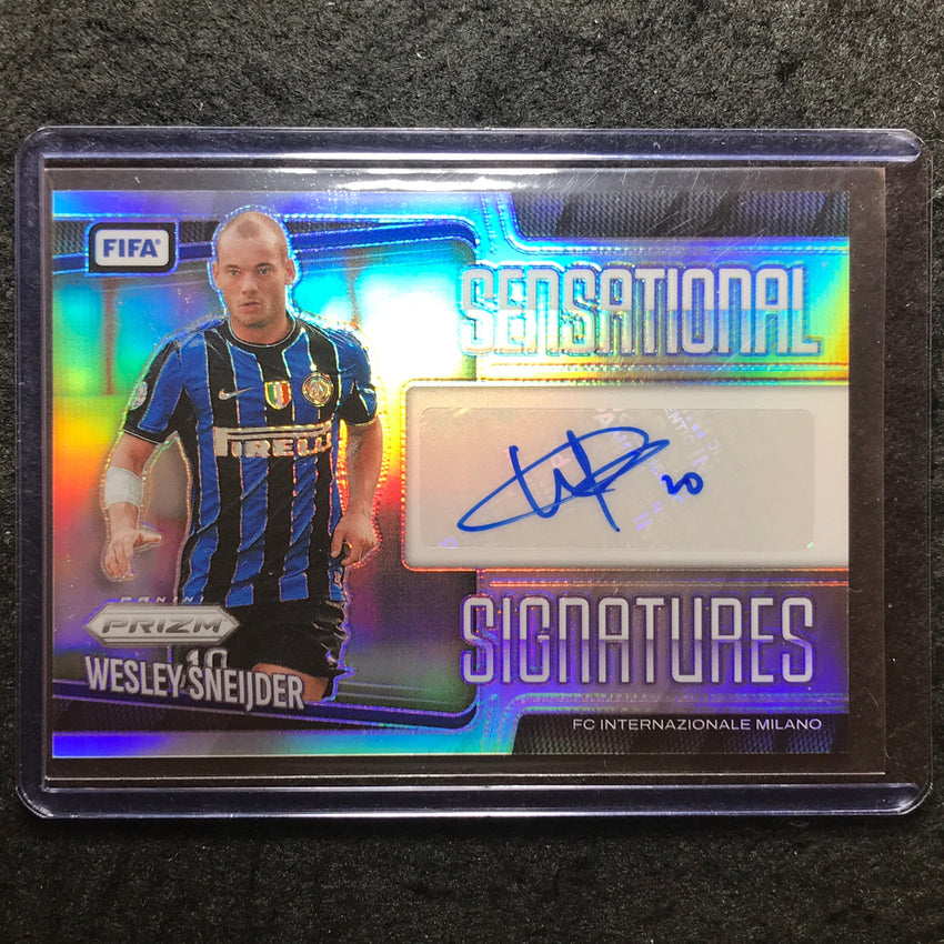 2025-26 Prizm FIFA WESLEY SNEIJDER Sensational Signature Auto Silver Prizm 48/49