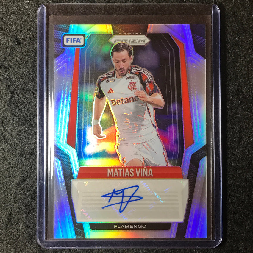 2025-26 Prizm FIFA MATIAS VINA Signatures Auto Silver Prizm 126/199