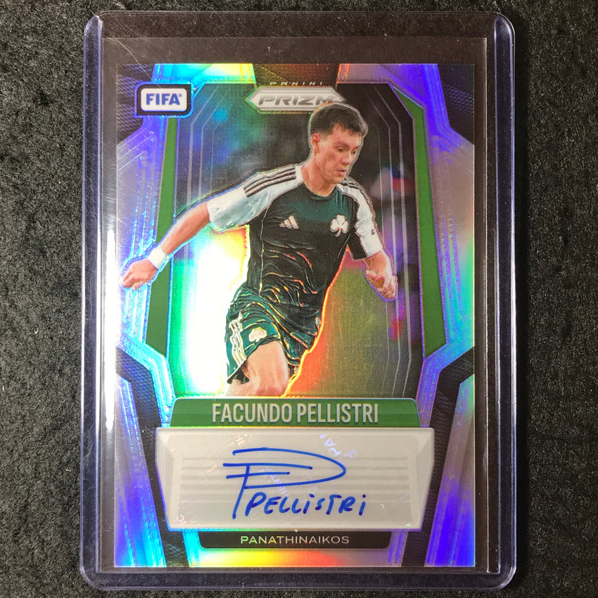 2025-26 Prizm FIFA FACUNDO PELLISTRI Signatures Auto Silver Prizm 19/49