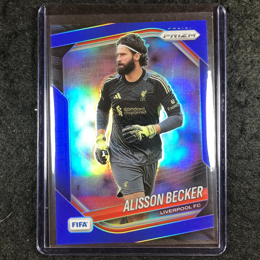 2025-26 Prizm FIFA ALISSON BECKER Blue Prizm /199 #96