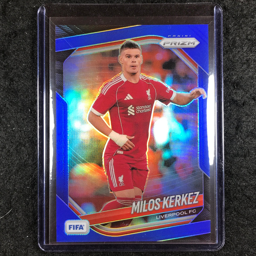 2025-26 Prizm FIFA MILOS KERKEZ Blue Prizm /199 #102