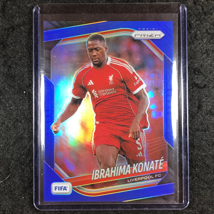 2025-26 Prizm FIFA IBRAHIMA KONATE Blue Prizm /199 #105