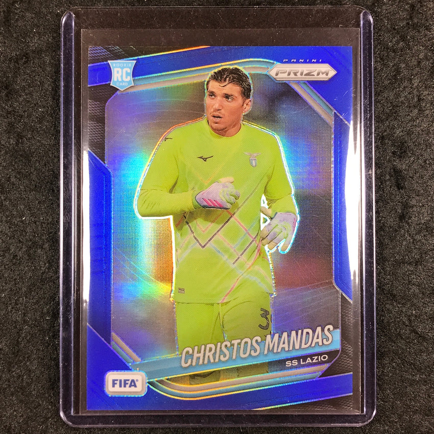2025-26 Prizm FIFA CHRISTOS MANDAS Rookie Blue Prizm /199 #127