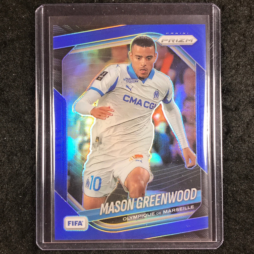 2025-26 Prizm FIFA MASON GREENWOOD Blue Prizm /199 #139
