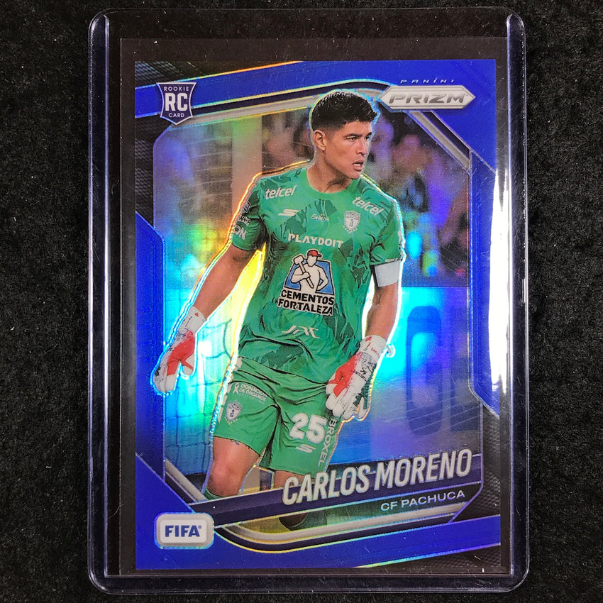 2025-26 Prizm FIFA CARLOS MORENO Rookie Blue Prizm /199 #157